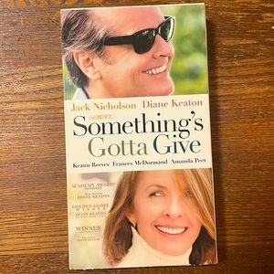 Something’s Gotta Give VHS